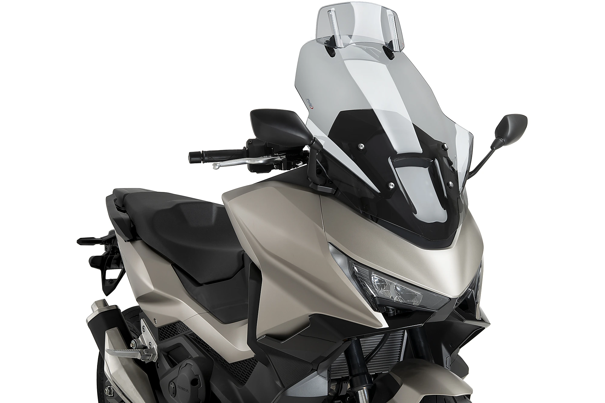 Puig V-Tech Touring windscherm met opzetruit Honda Forza 750 (2025-) PU22627H