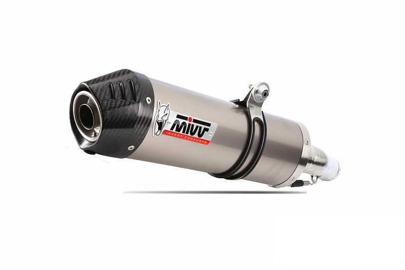 MIVV Oval 2 Slip On uitlaat Yamaha XT660 R / X (2004-2018) BI-1088679003
