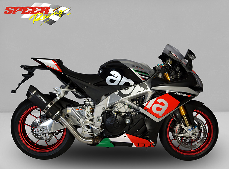 Bodis uitlaat Aprilia RSV4 / RR / RF 2015-2016 P-TEC II Zwart