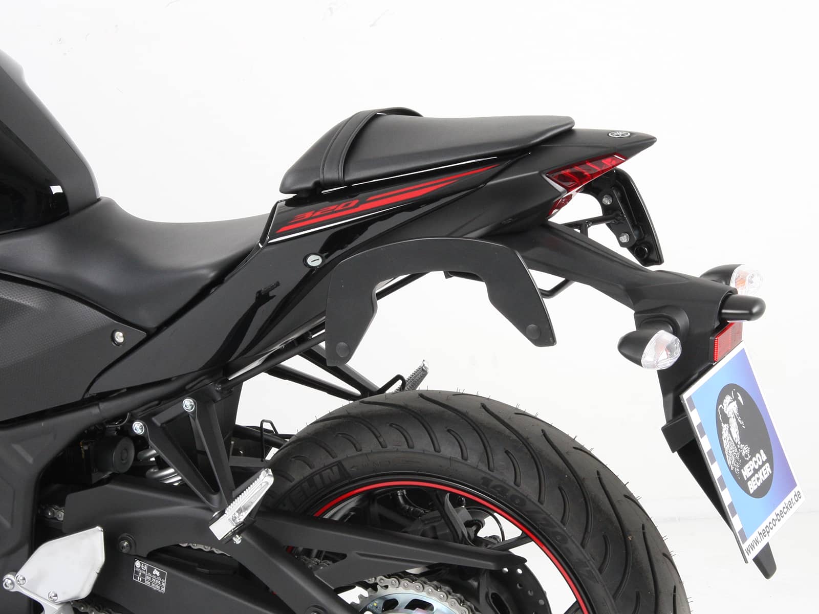 Hepco en Becker C-Bow bagagerek Yamaha YZF / R3 (2015-2024) HE63045440001