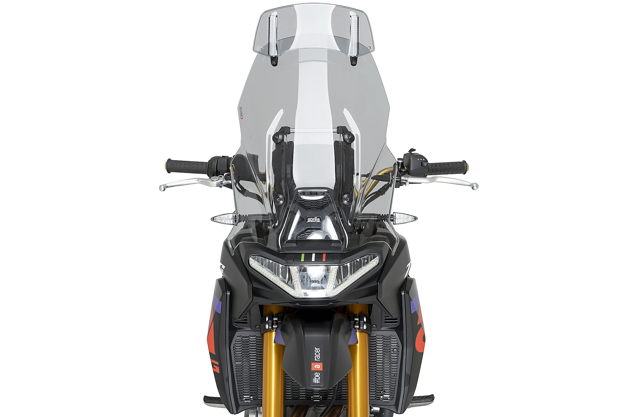 Puig Touring windscherm met opzetruit Aprilia Tuareg 660 / Rally (2022-) PU21183H 3