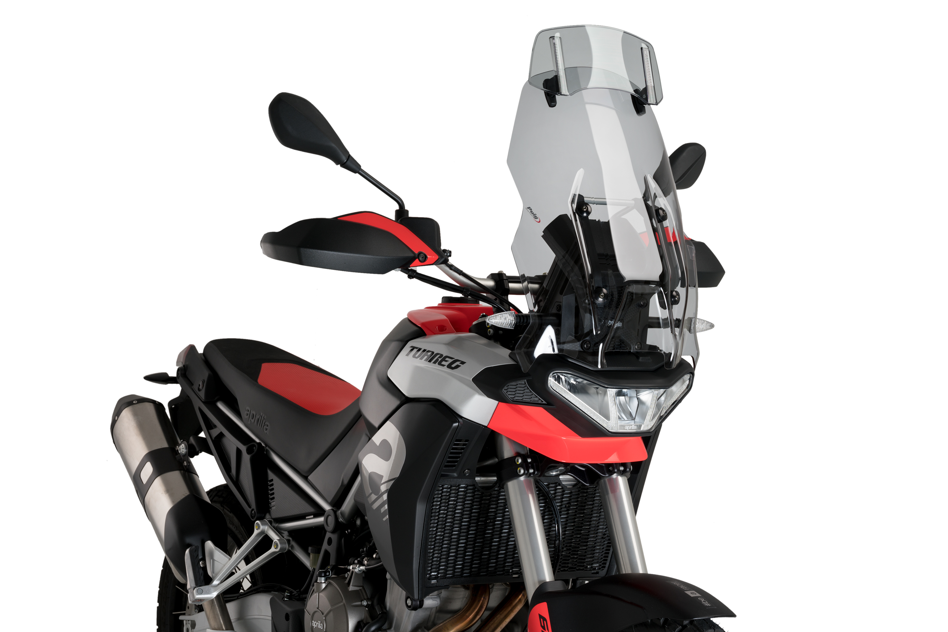 Puig Touring windscherm met opzetruit Aprilia Tuareg 660 (2022-)