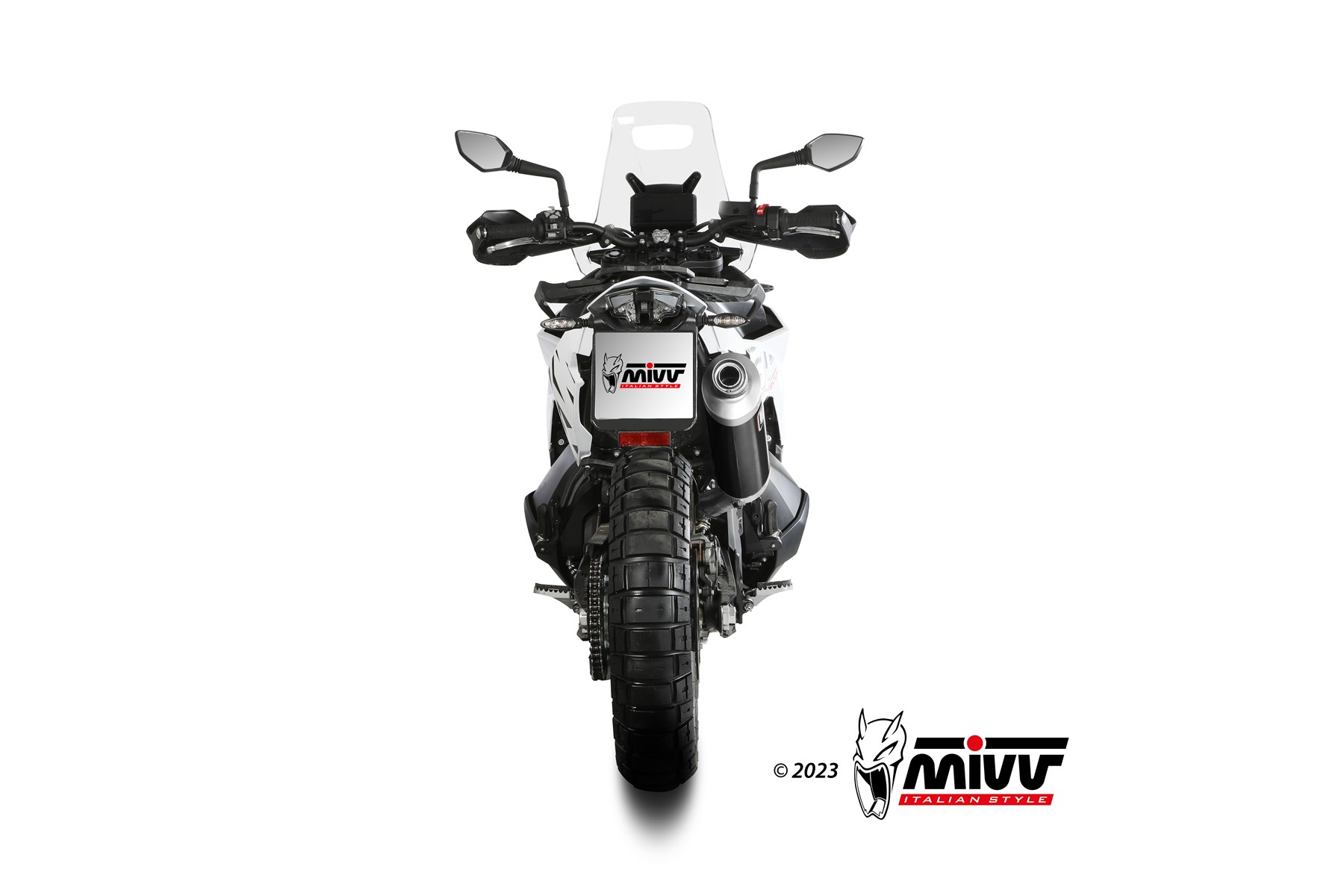 MIVV Dakar Slip On uitlaat KTM 790 / 890 Adventure / R / Rally (2019-) BI-1125723001 6