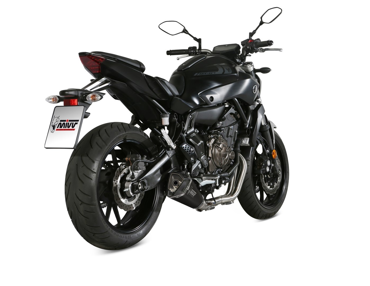 MIVV Delta Race compleet uitlaatsysteem Yamaha MT 07 (2014-2020) BI-1088370001 2