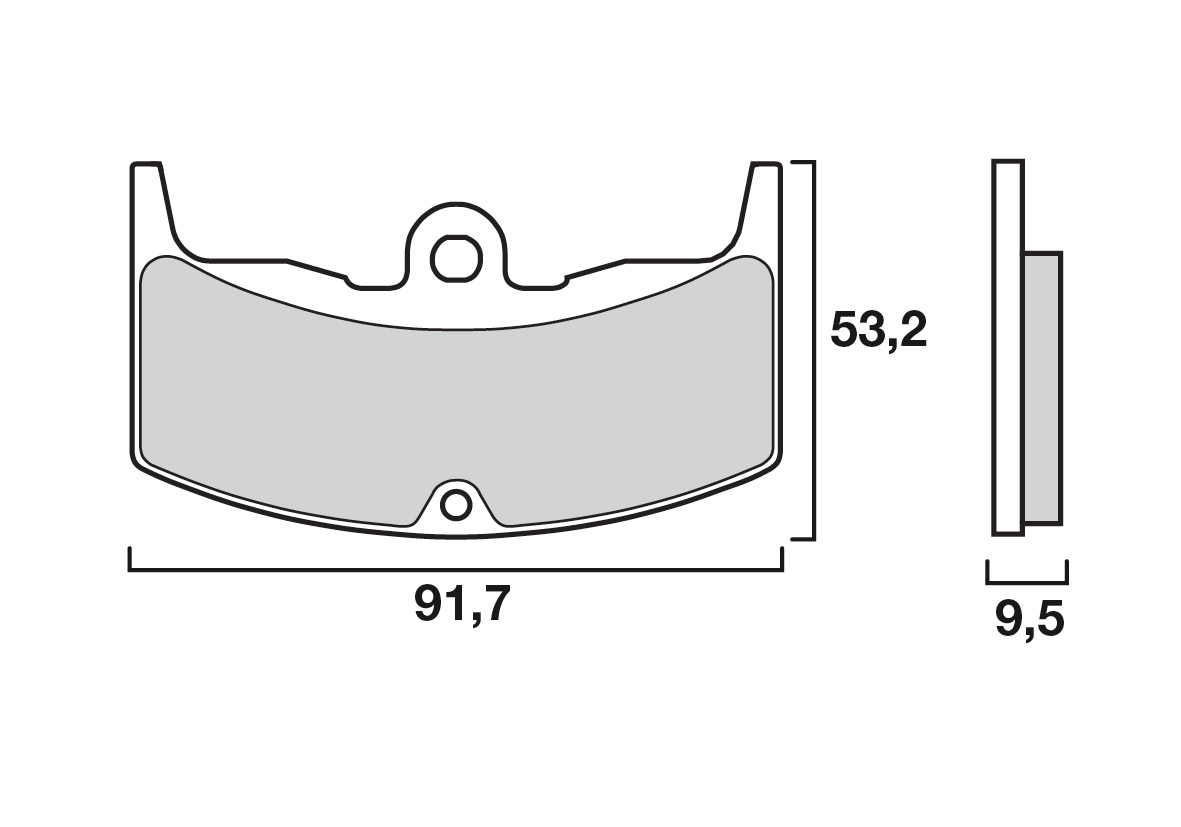 Brembo remblokken