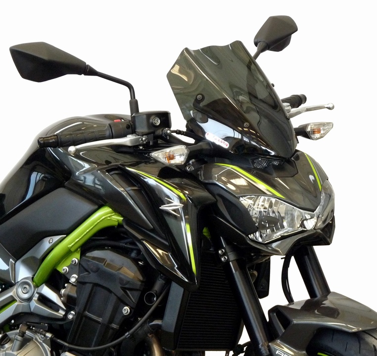 Fabbri windscherm Kawasaki Z900 2017 satijn zwart Touring