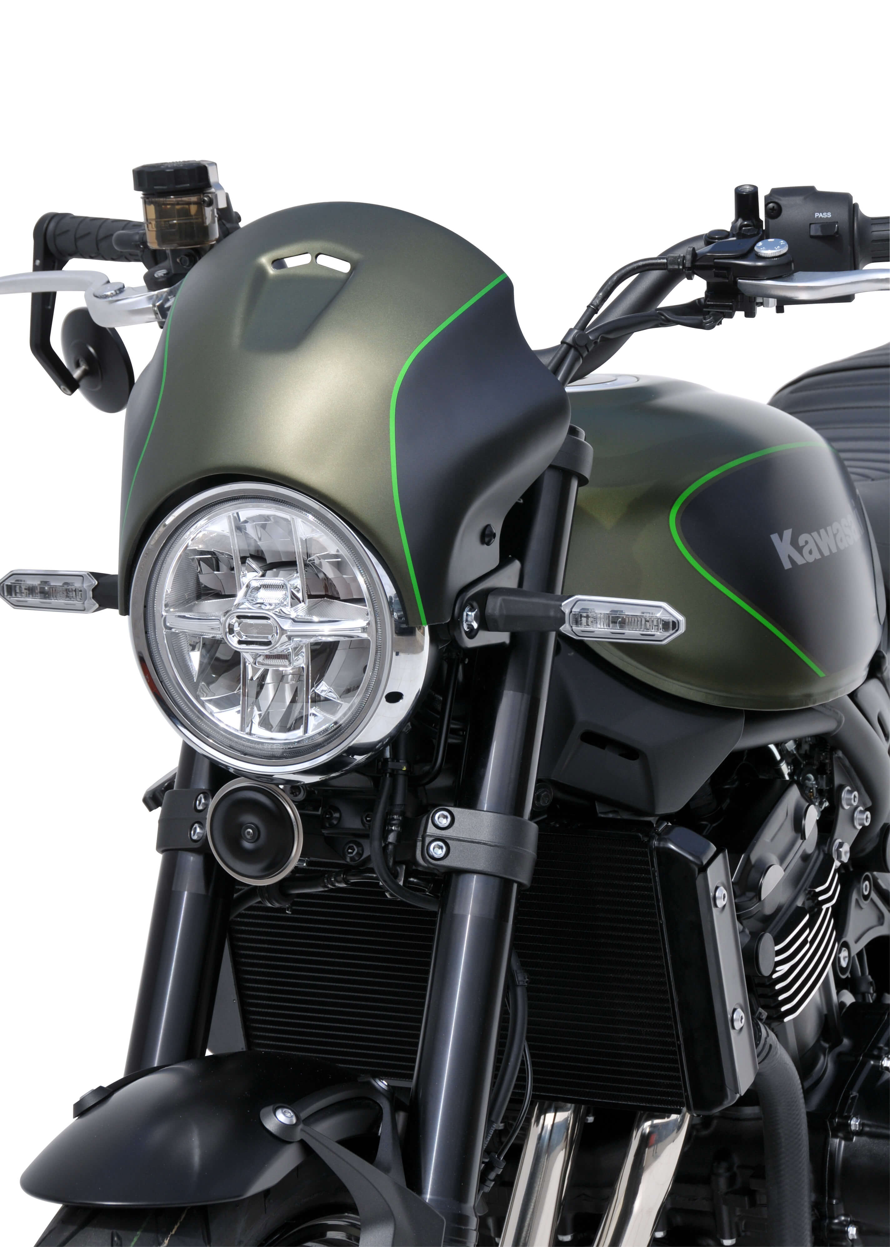 Ermax Nose kuipje Kawasaki Z900RS / SE / Cafe 2018-2025 Ongespoten E1503S68-00 9