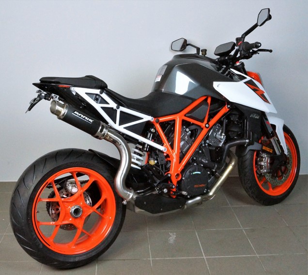 Bodis uitlaat KTM 1290 Superduke 2017-2019 hoog GP1-RSN