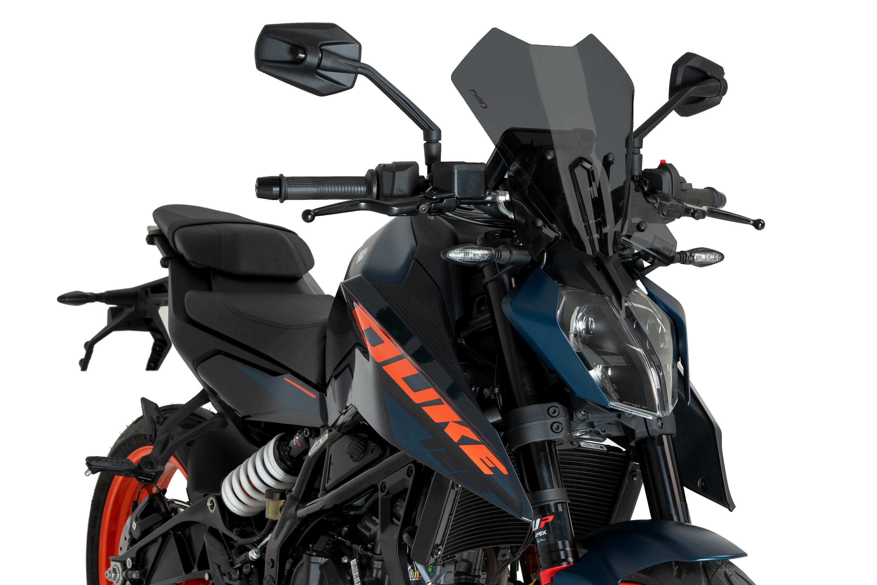 Puig New Generation Touring windscherm KTM 125 / 390 Duke (2024-)