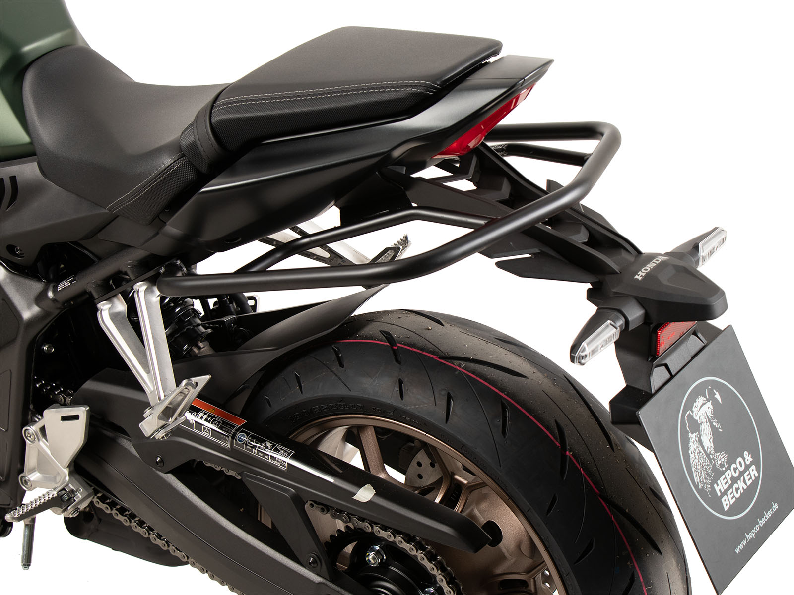 Hepco en Becker rijschool achterzijde valbeugel Honda CB650R (2024-)