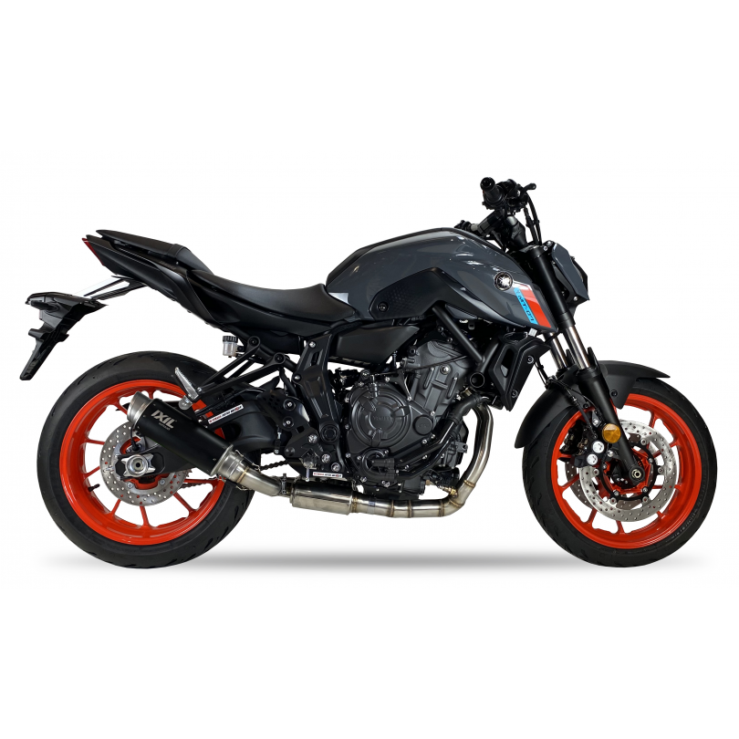 Ixil Sport Xtrem RC3B compleet uitlaatsysteem Yamaha MT07 (2021-) BI-1140279 3
