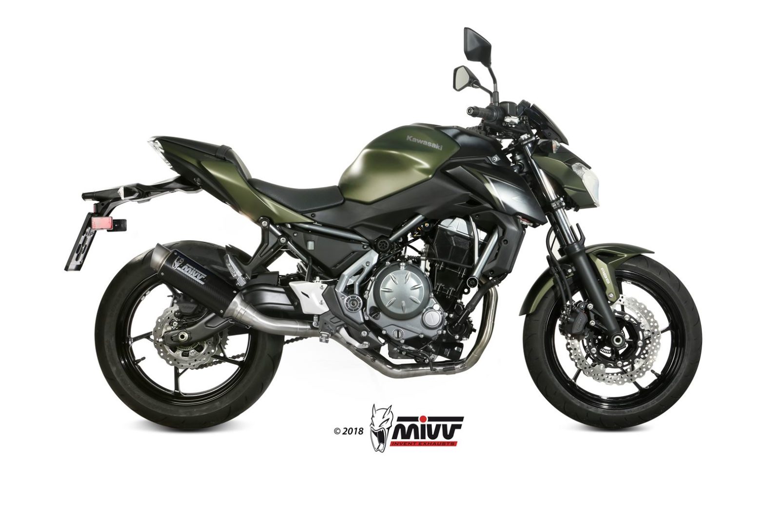MIVV GP Pro compleet uitlaatsysteem Kawasaki Ninja 650 / Z650 (2017-2023) BI-1088419001 1