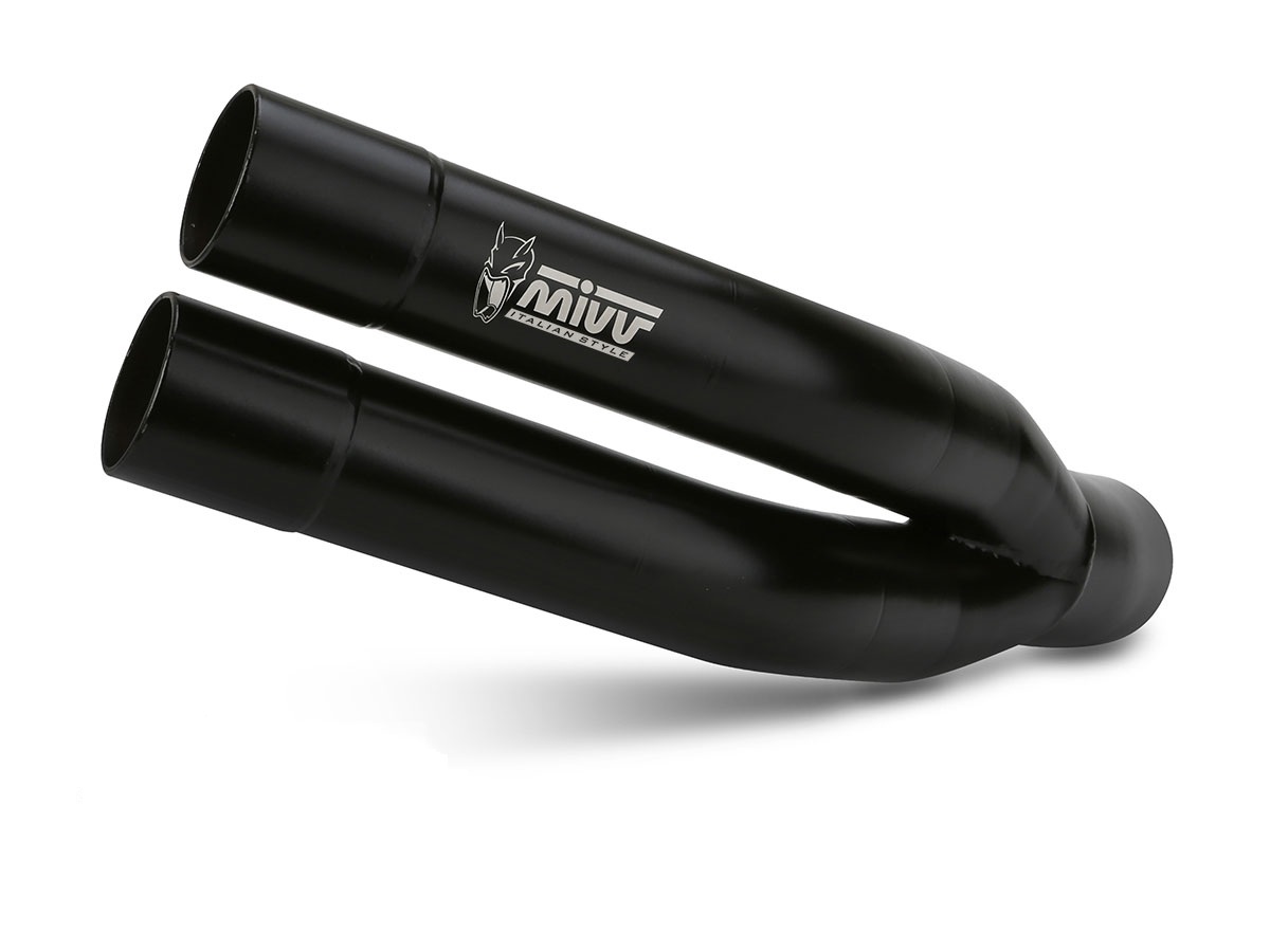 MIVV Double Gun Slip On uitlaat Yamaha MT03 (2016-) BI-1125728001