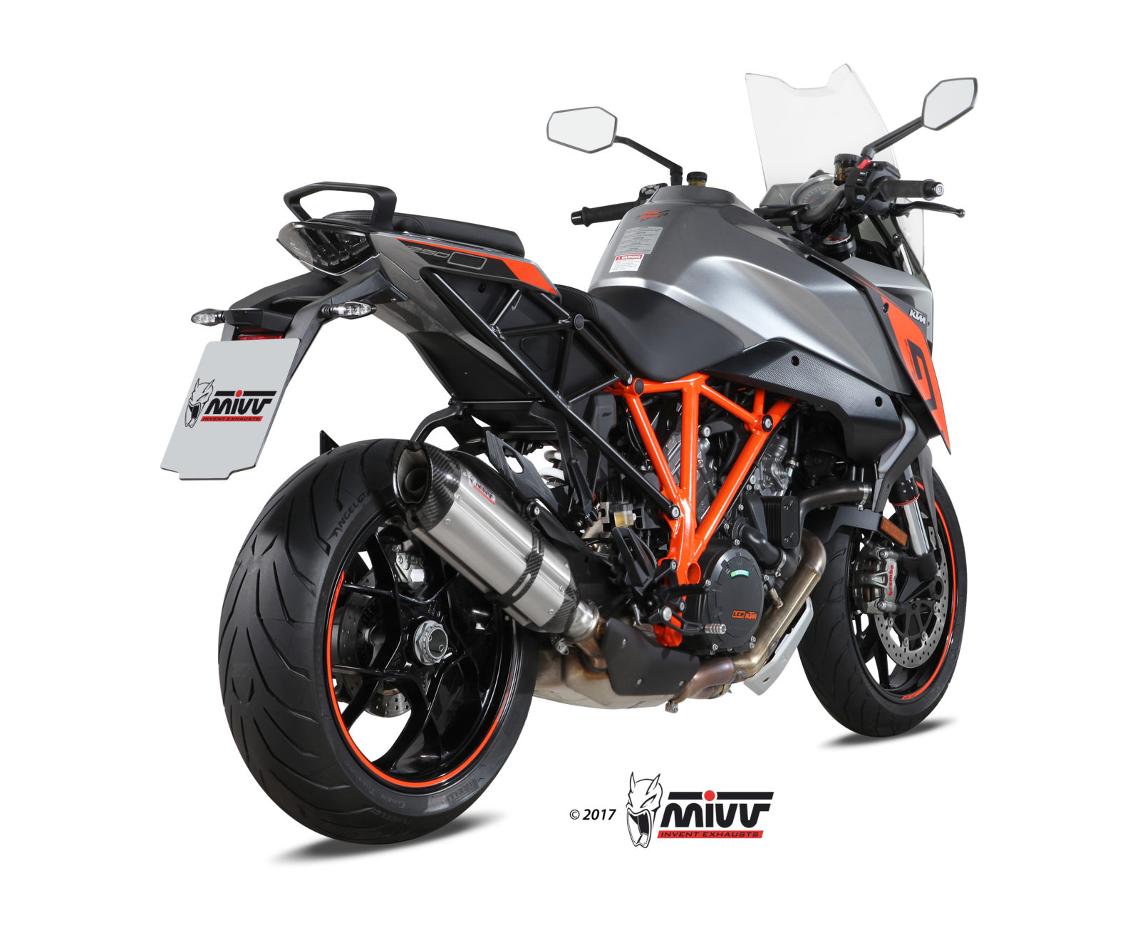 MIVV Suono Slip On uitlaat KTM 1290 Super Duke GT (2016-2024) BI-1089632002 2