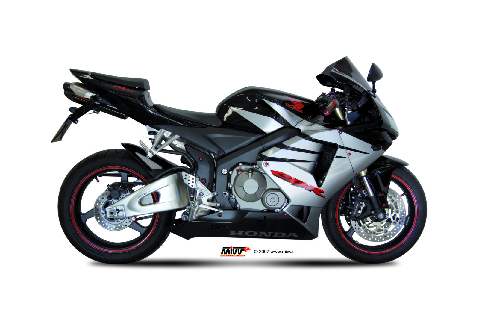 MIVV Suono Slip On uitlaat Honda CBR600RR (2005-2006) BI-1089699001 2