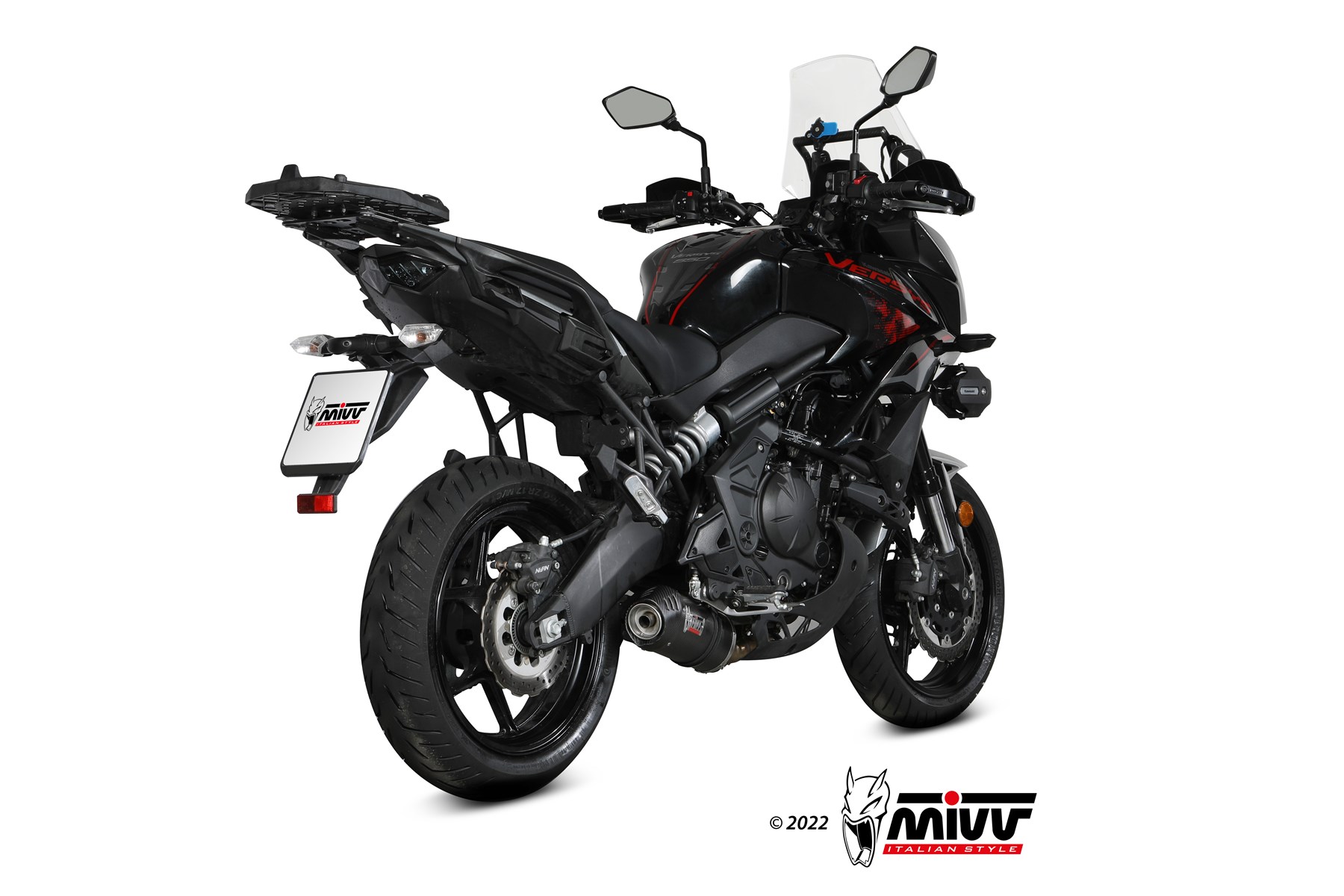MIVV Oval compleet uitlaatsysteem Kawasaki Versys 650 (2021-2023) BI-1124803001 2