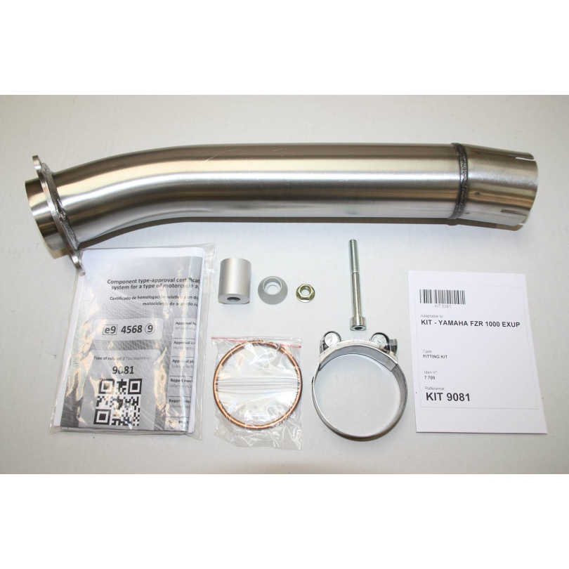 Ixil Hexoval Xtrem Evolution uitlaat Yamaha FZR1000 Exup (1989-1997) BI-1111326 1