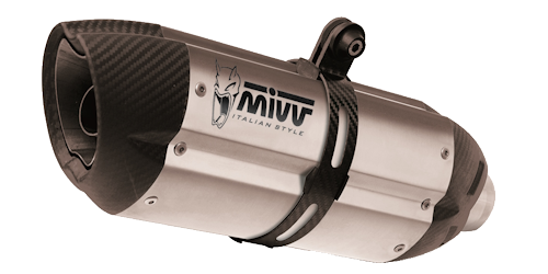 MIVV Suono compleet uitlaatsysteem Yamaha T-Max 500 (2008-2012) BI-1088361001