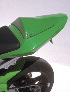 Duo zit cover Kawasaki ZX6R 2003-2004 lime green
