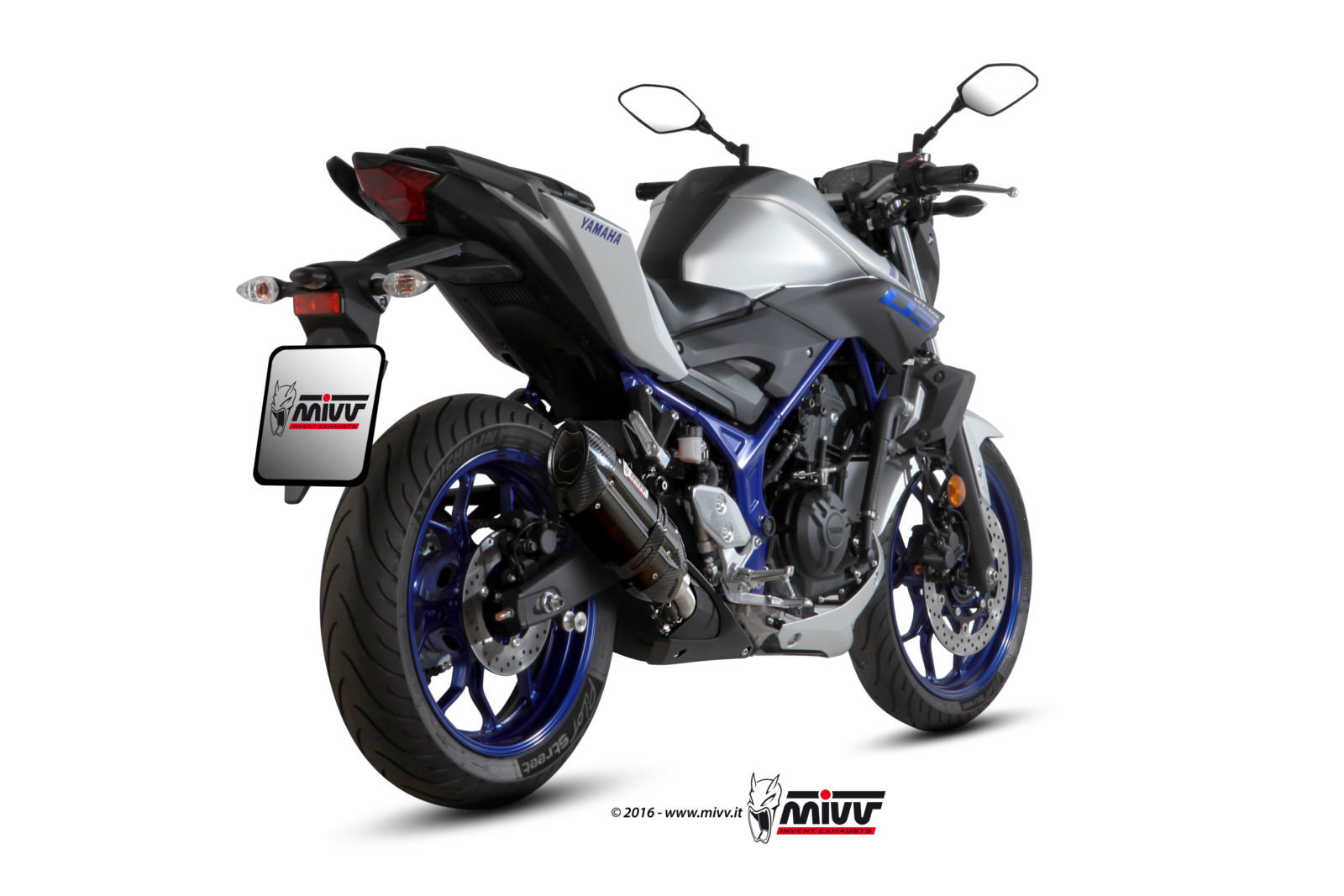 MIVV Suono Slip On uitlaat Yamaha MT03 (2016-) BI-1125730001 3
