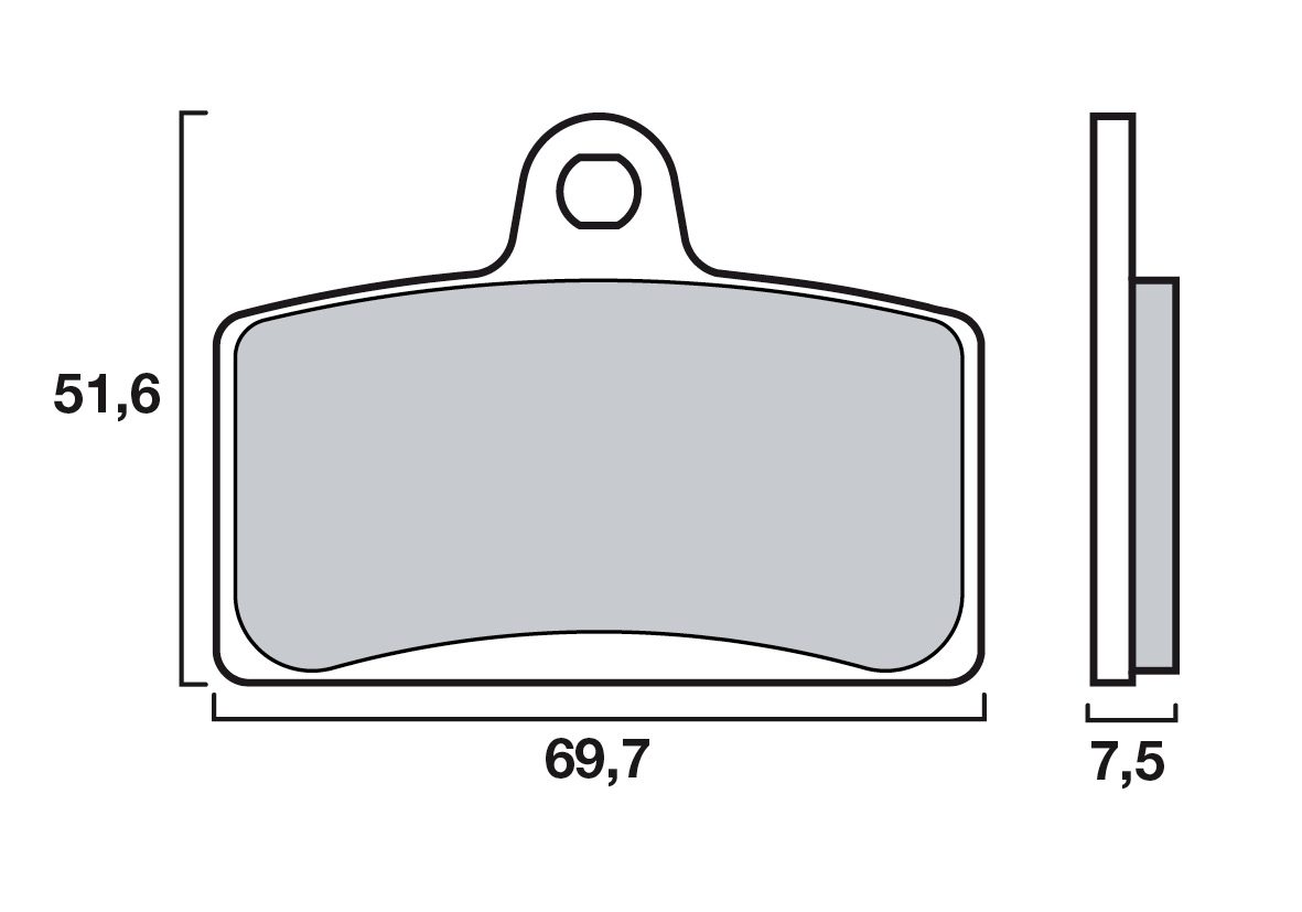 Brembo remblokken