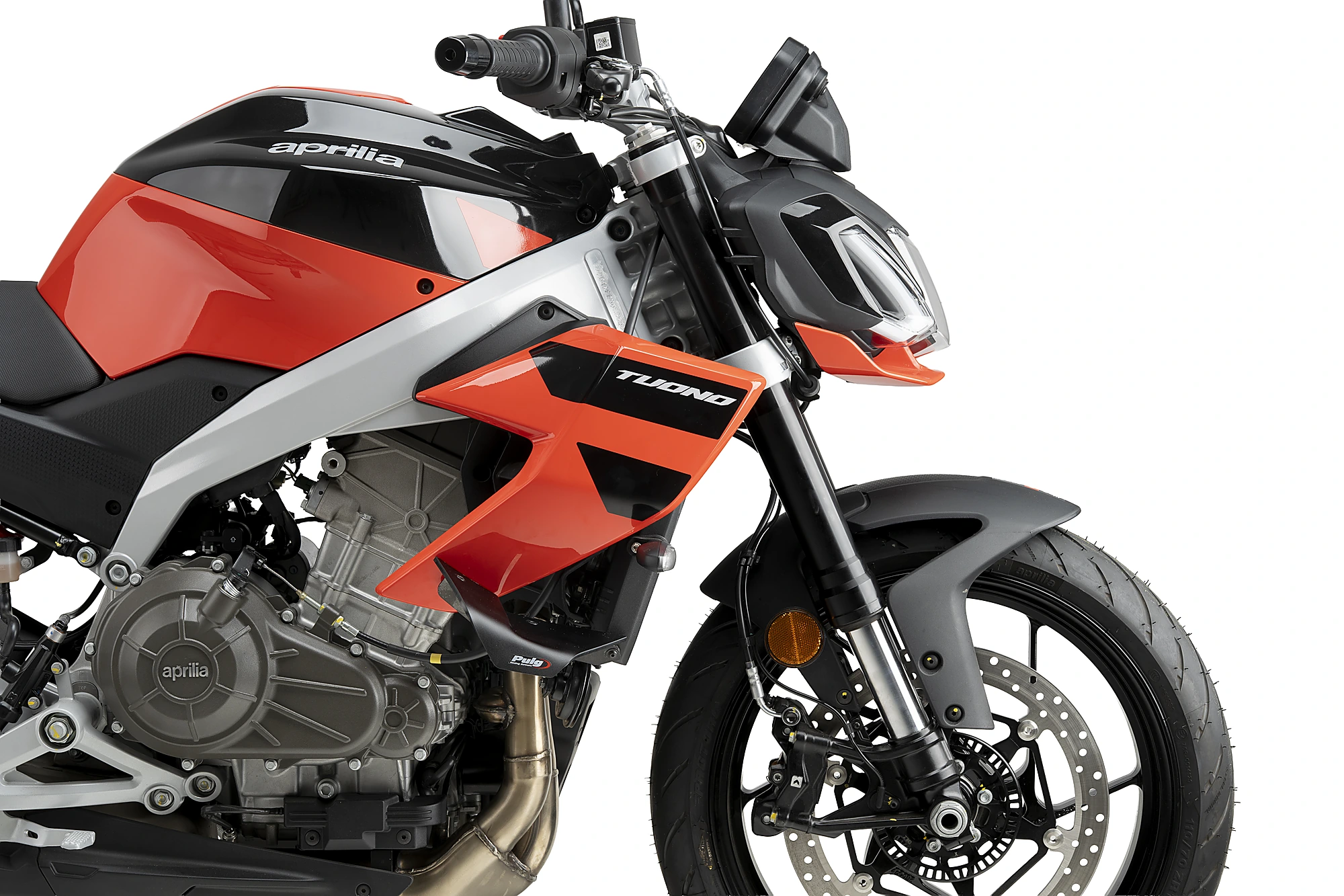 Puig D12 downforce side spoilers Aprilia Tuono 457 (2025-) PU22692J 4