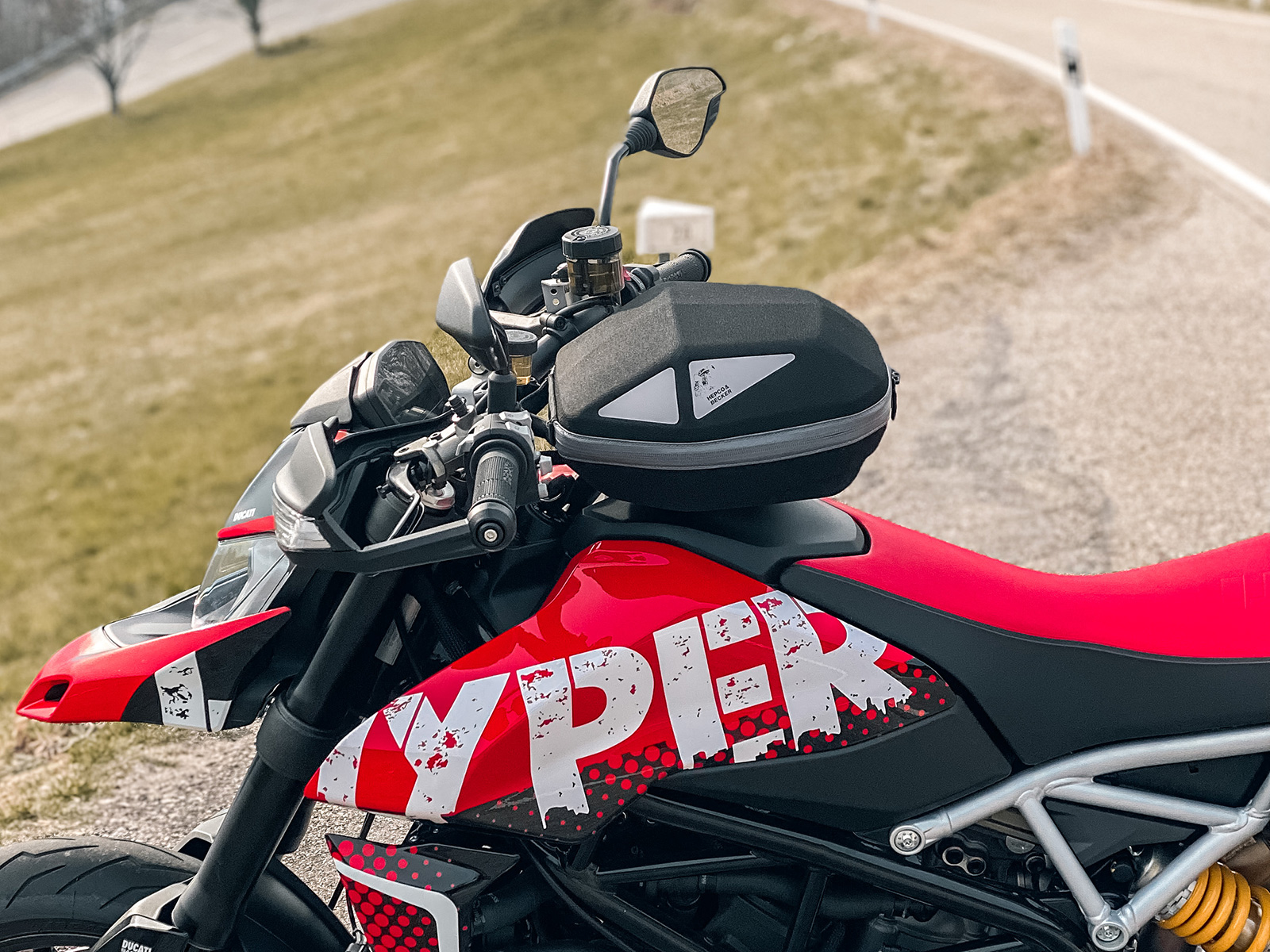 Hepco en Becker bevestiging Tanktas Ducati Hypermotard 950 / SP vanaf 2019
