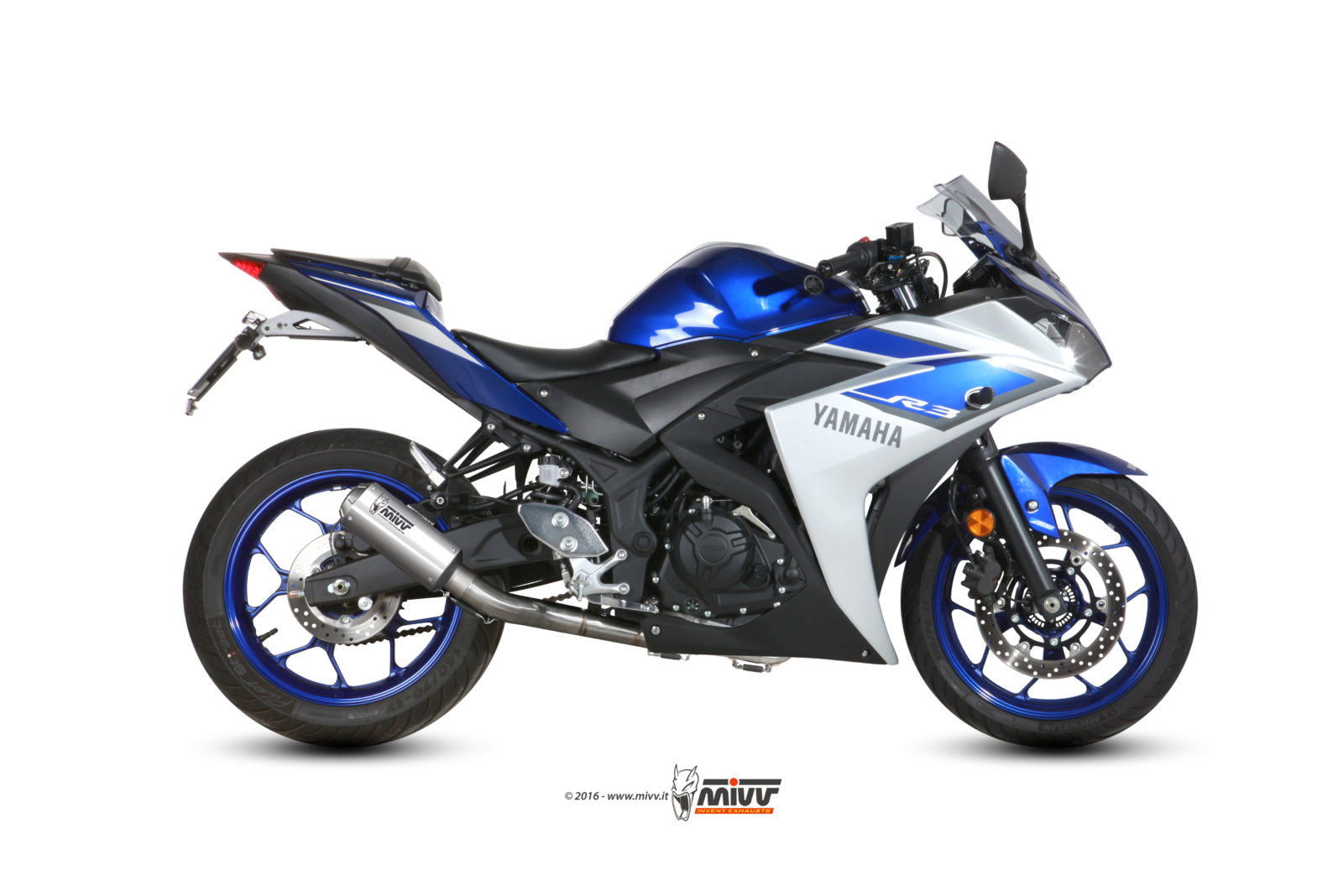 MIVV MK3 compleet uitlaatsysteem Yamaha MT03 / YZF / R3 (2015-2024) BI-1101552 2