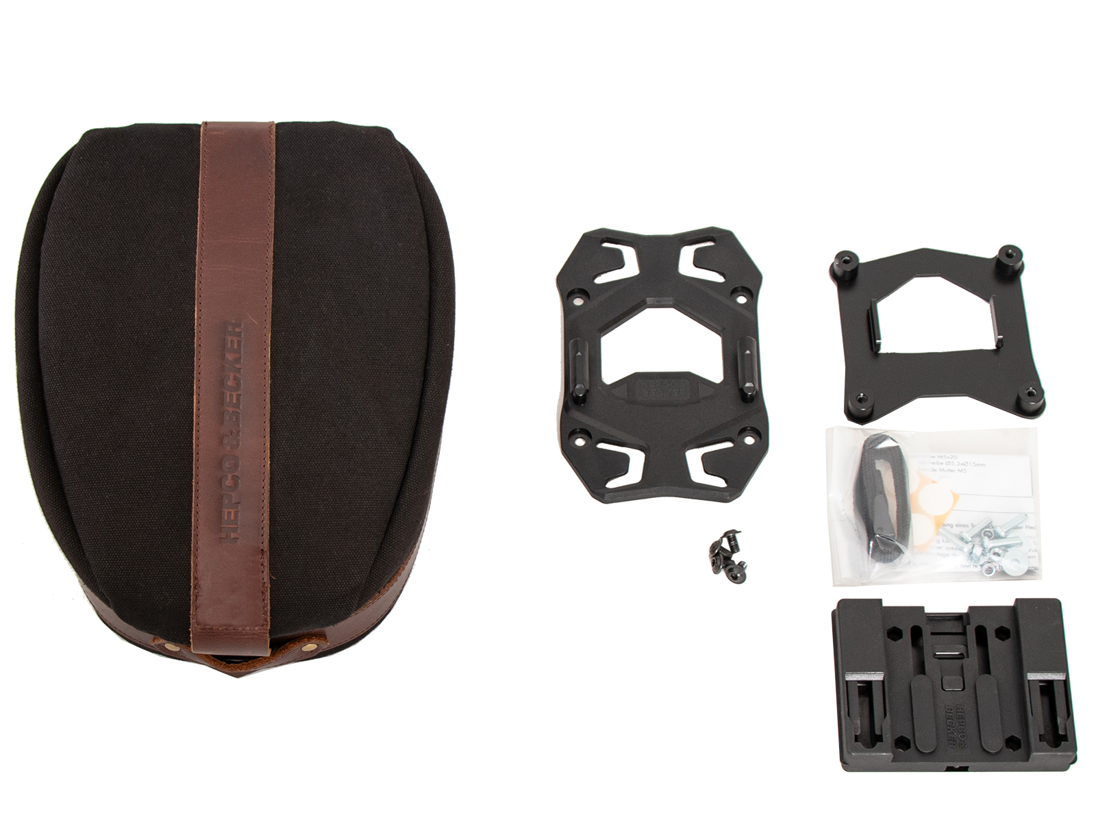 Hepco en Becker Legacy rear bag voor Soloracks