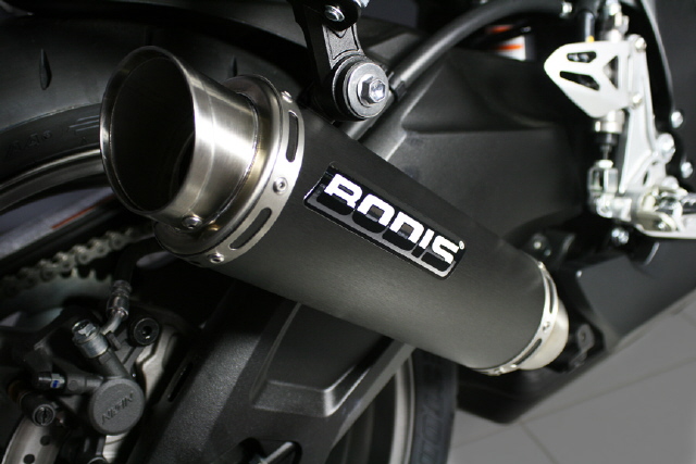 Bodis uitlaat Suzuki GSX-R600 / GSX-R750 2011-2016 GPC-1 Zwart