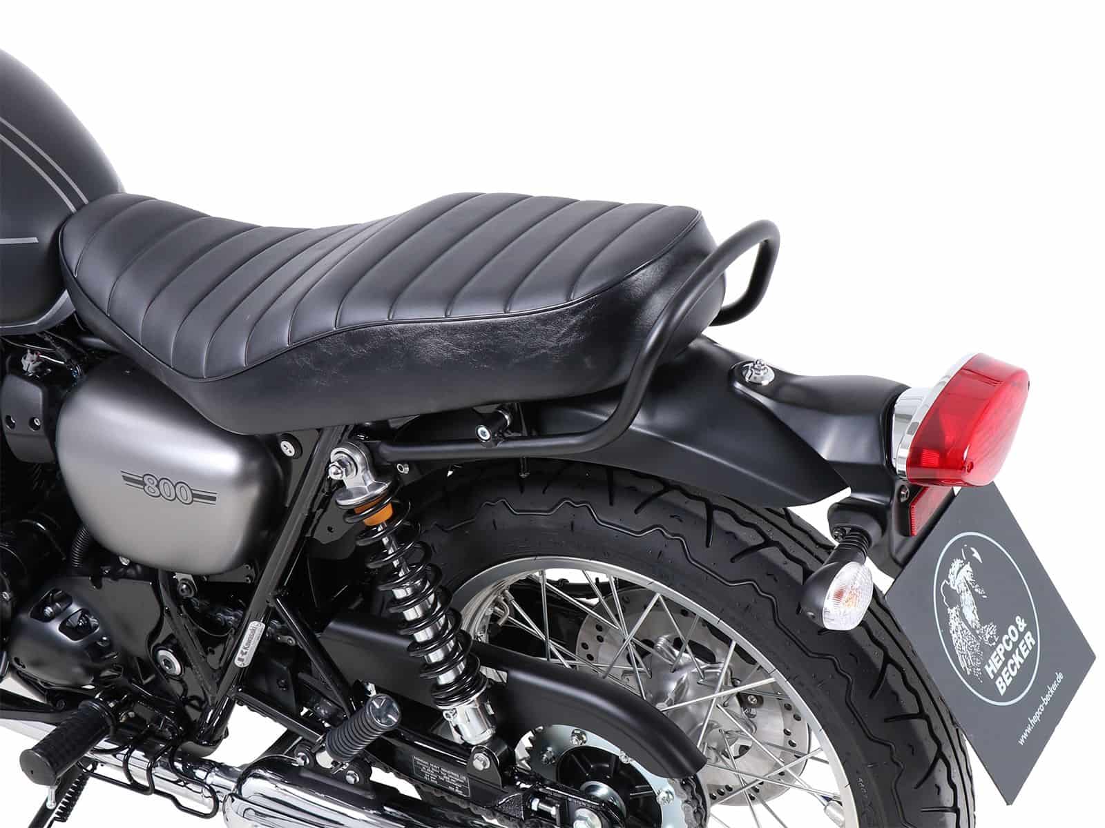 Hepco en Becker handgreep passagier Kawasaki W800 Street / Cafe (2019-2025)
