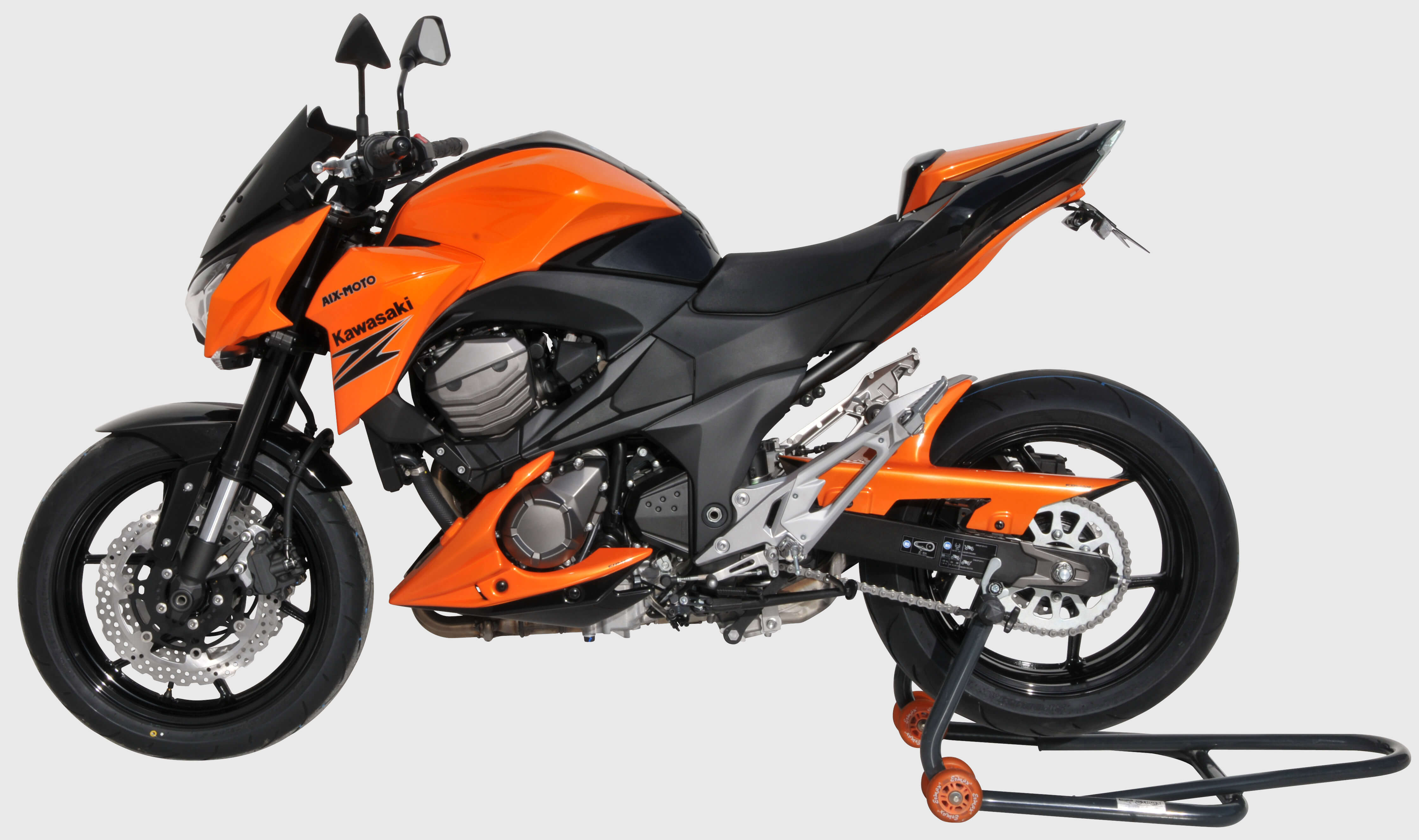 Ermax duo zit cover Kawasaki Z800E 2013-2016 Ongespoten E850300084- 5