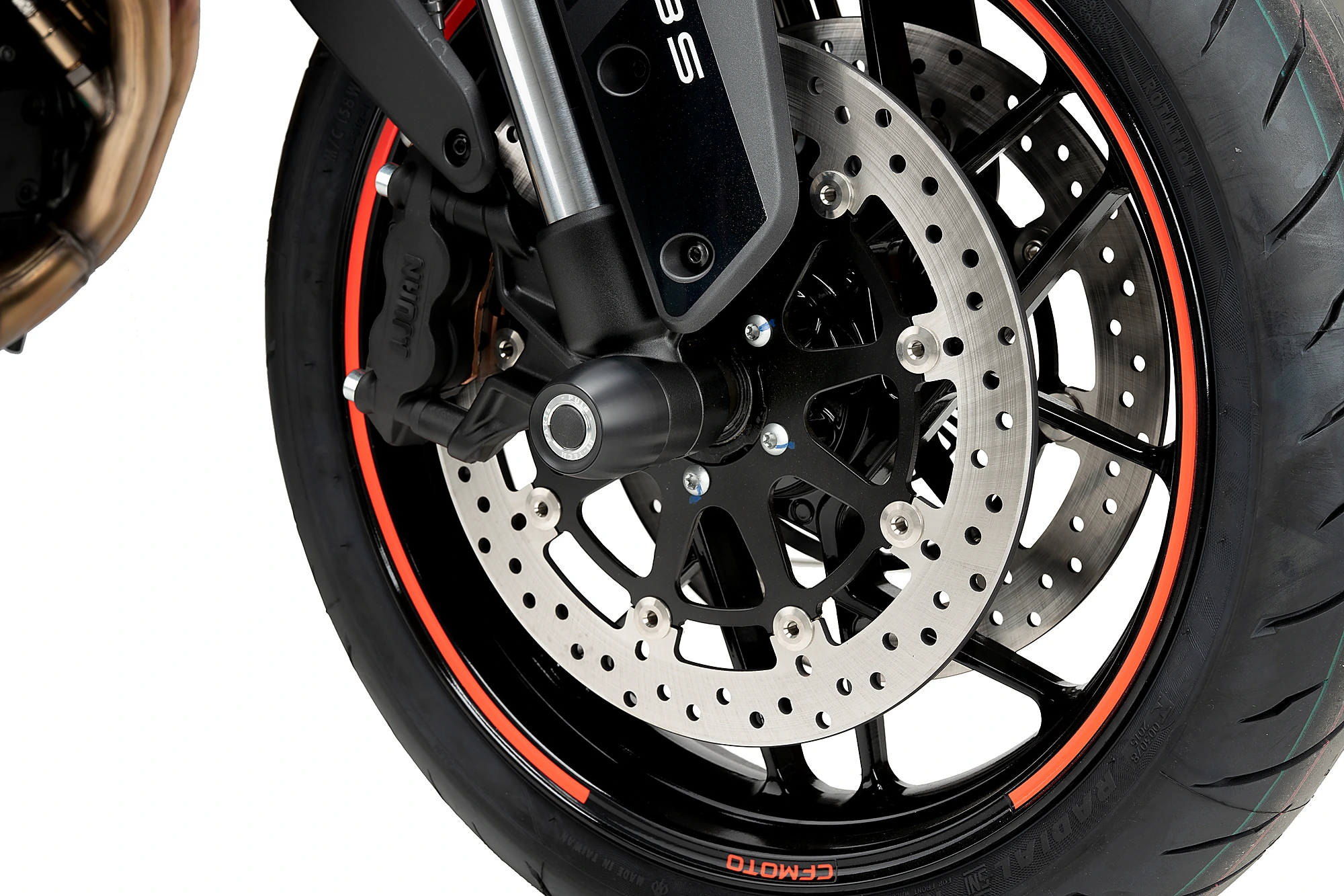 Puig PHB19 As valdoppen voorzijde KTM / Husqvarna / CFmoto PU20053N 1