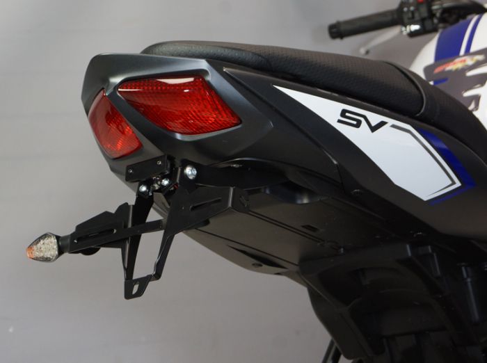 Bodis kentekenplaathouder Suzuki SV650X / SV650A / Scrambler Zwart