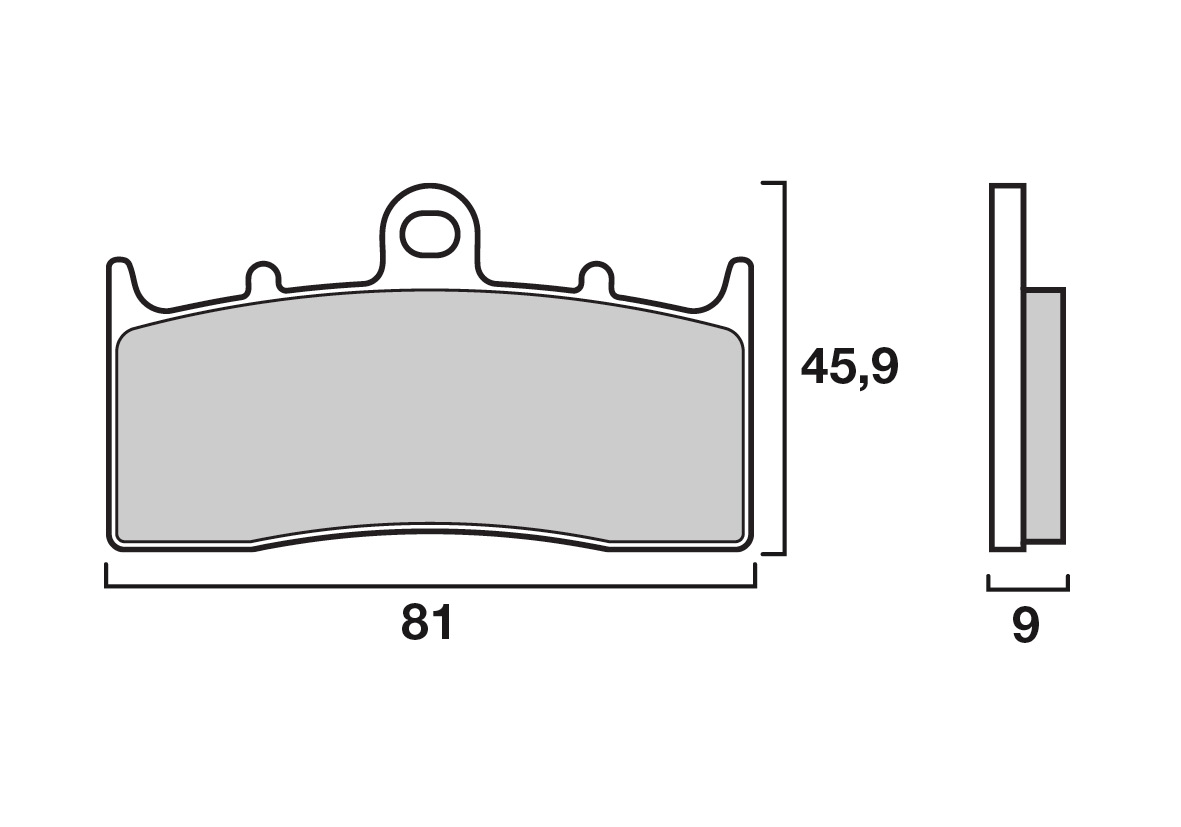 Brembo remblokken