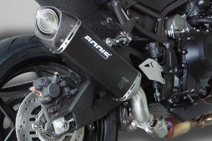 Bodis uitlaat Kawasaki ZH2 vanaf 2021 V4-M-CA RVS