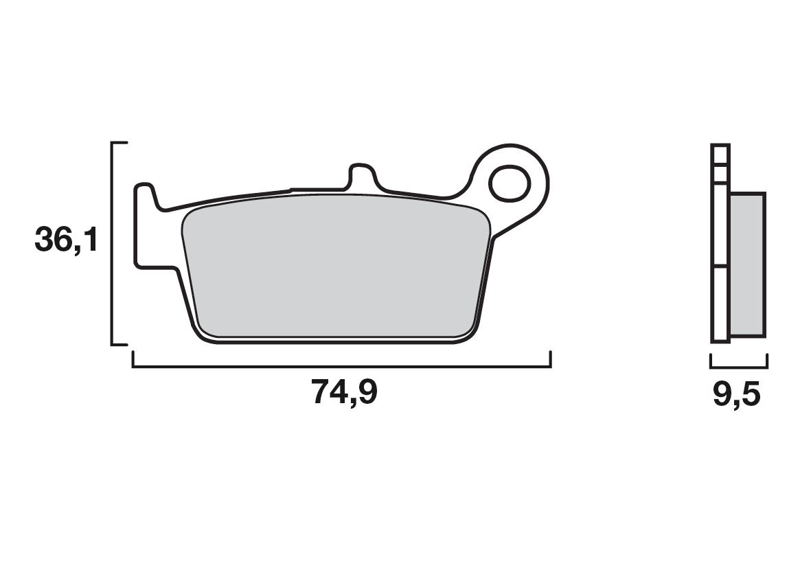 Brembo remblokken