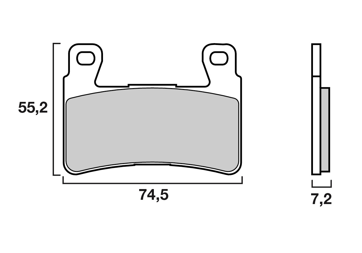 Brembo remblokken