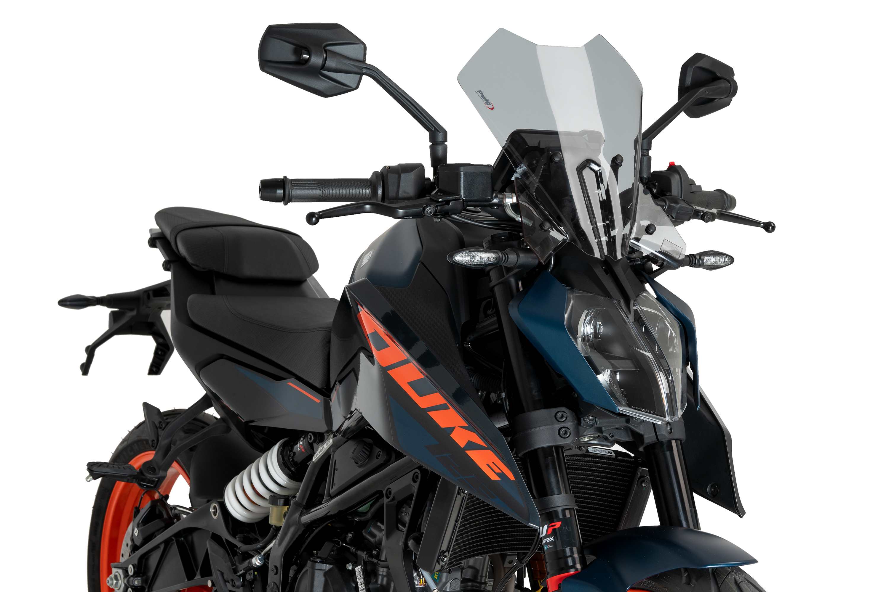 Puig New Generation Touring windscherm KTM 125 / 390 Duke (2024-)