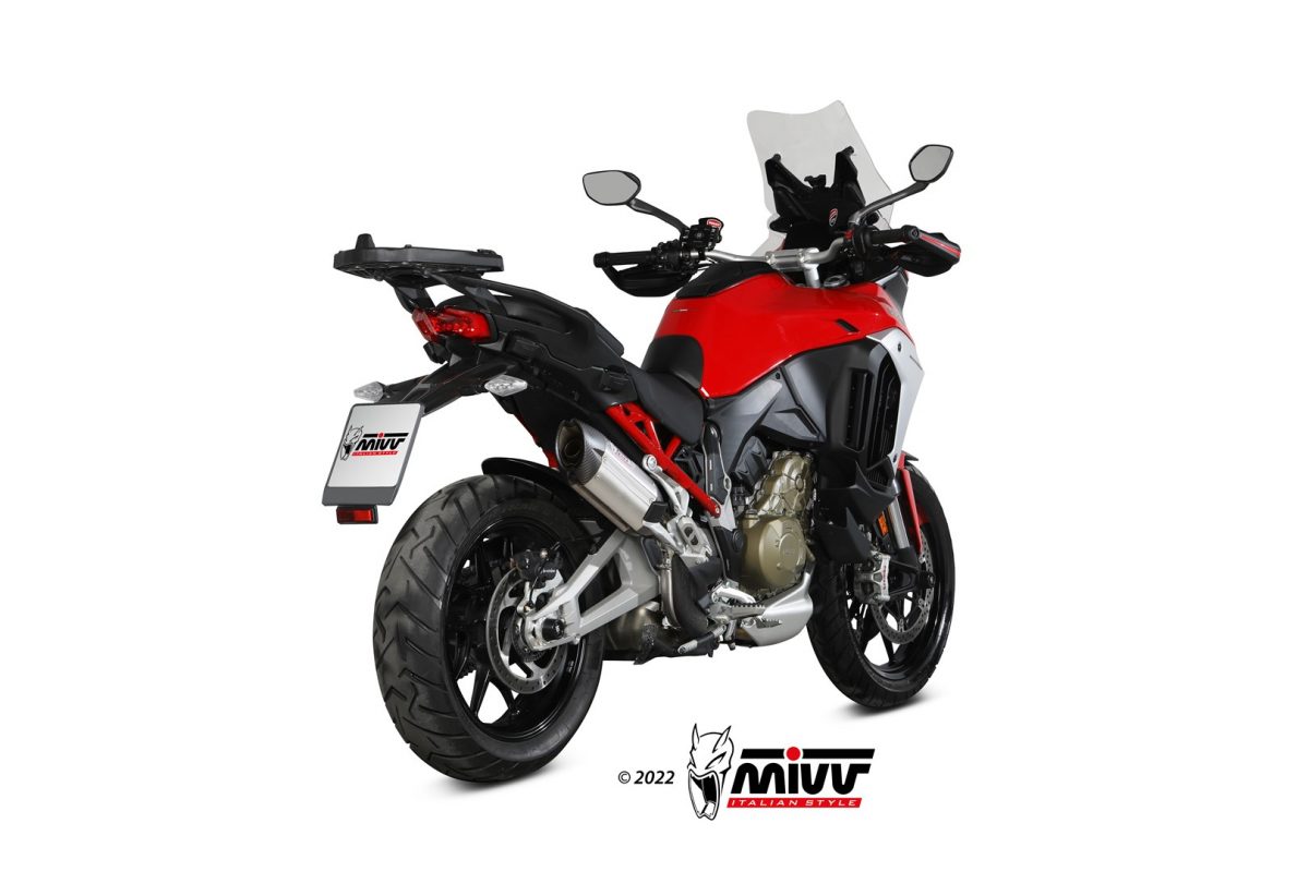 MIVV Suono Slip On uitlaat Ducati Multistrada V4 / S / Sport / Pikes Peak (2021-2024) BI-1149525001 2