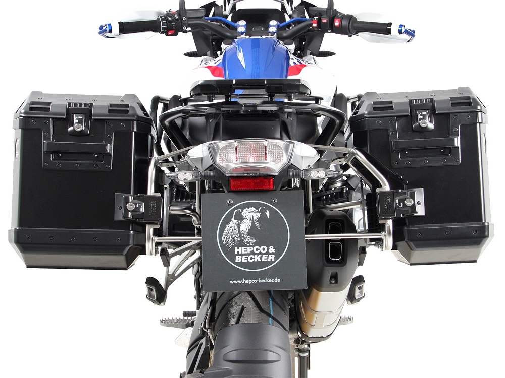 Hepco en Becker zijkoffers BMW R1250GS vanaf 2019 cutout