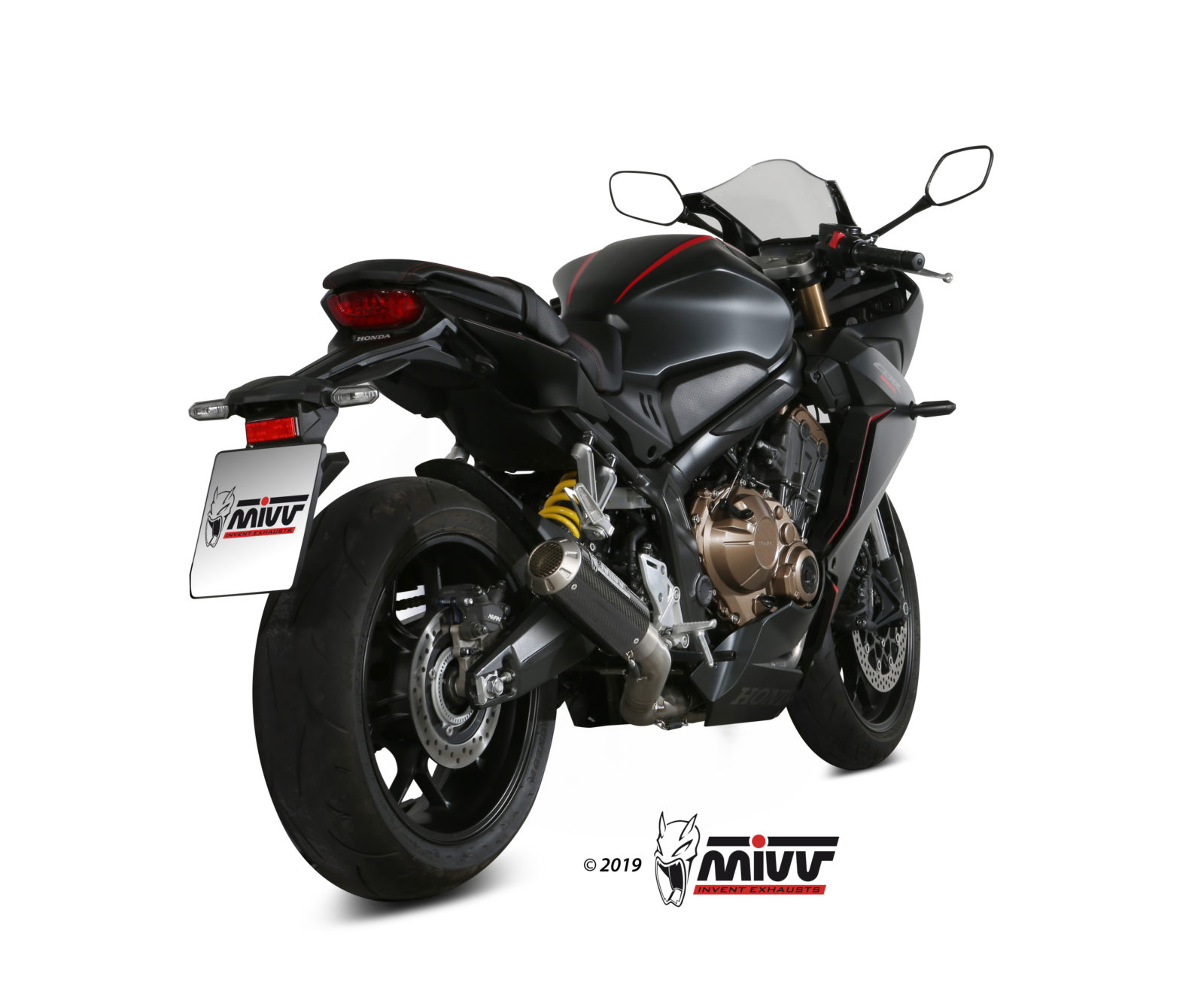 MIVV MK3 compleet uitlaatsysteem Honda CB650R / CBR650R (2019-2023) BI-1101671 3