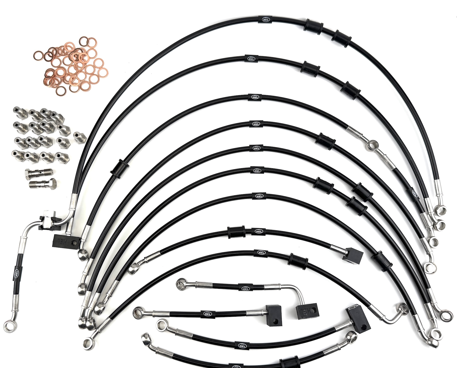 HEL remleidingen Honda Varadero XL1000V CBS/ABS (2004-2012) HBK3115