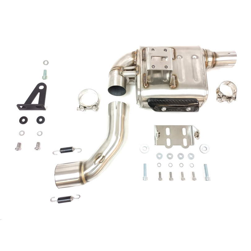 Ixil Sport Xtrem RC3B Slip On uitlaat CFmoto 700MT (2023-2024) BI-1147042 1