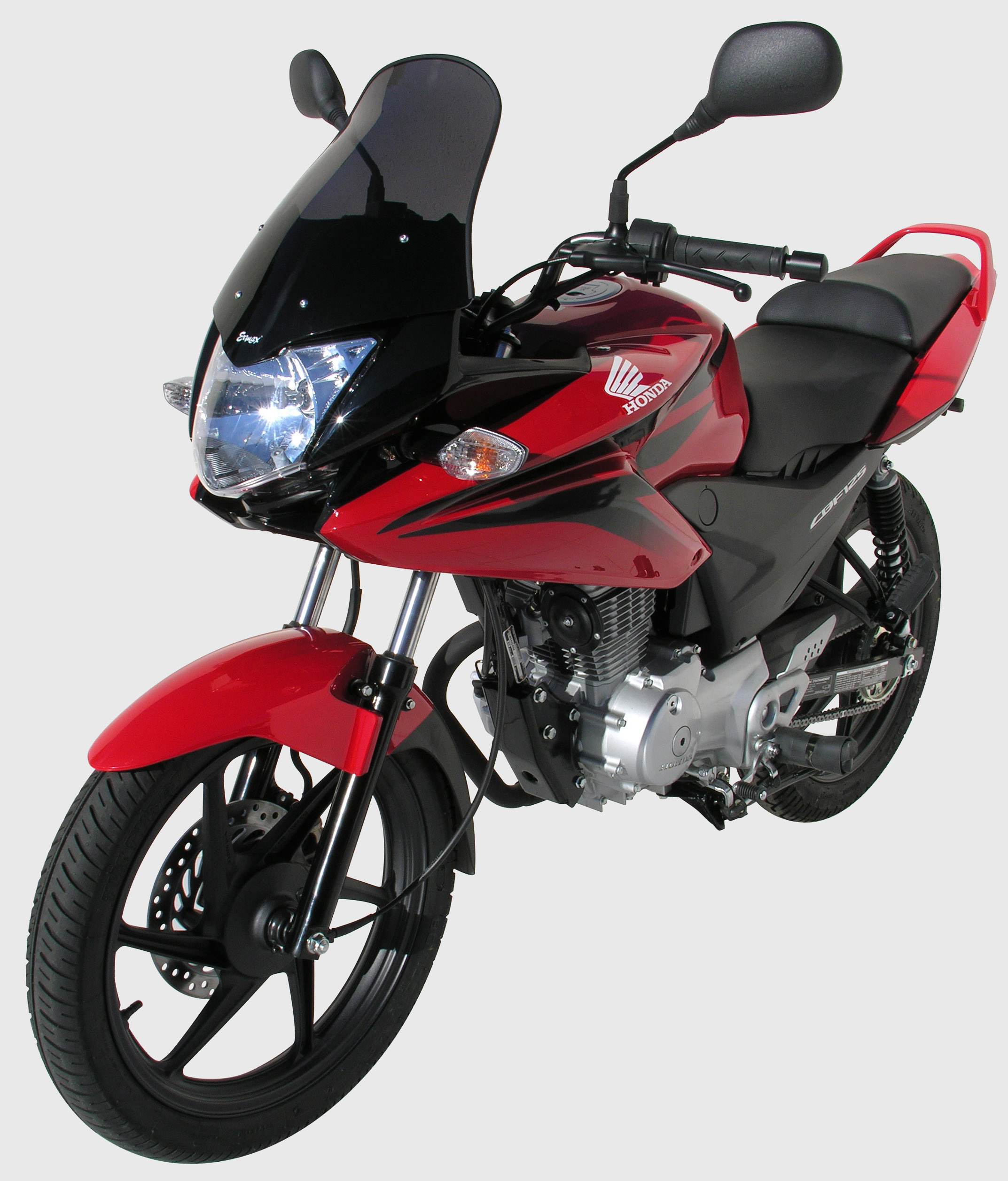Ermax verhoogd windscherm Honda CBF125 (2009-2014) E010103106 1