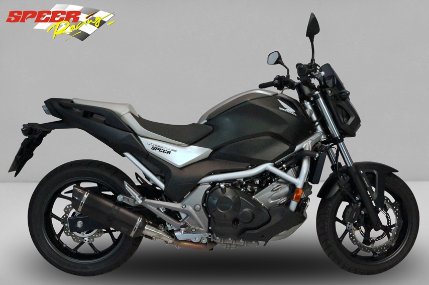 Bodis uitlaat Honda NC750 X / S vanaf 2016 P-Tec IIN