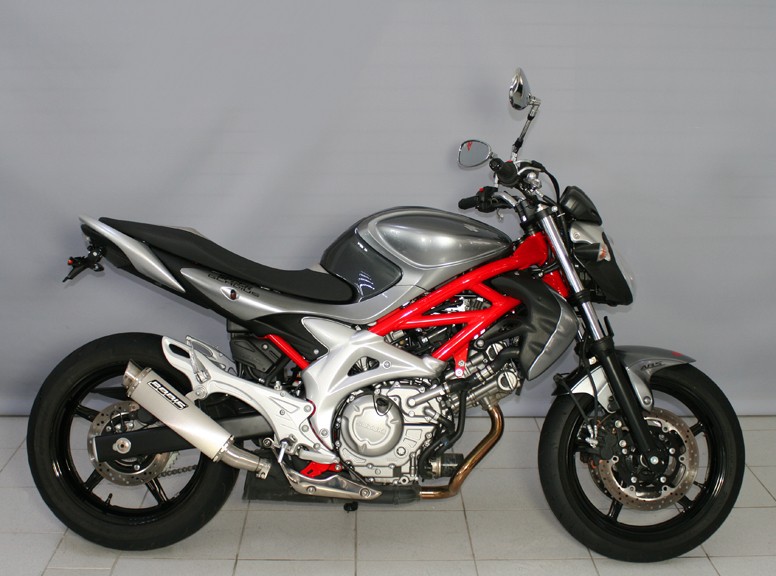 Bodis uitlaatdemper GPC-2 Suzuki SFV 650 Gladius 2009-2015