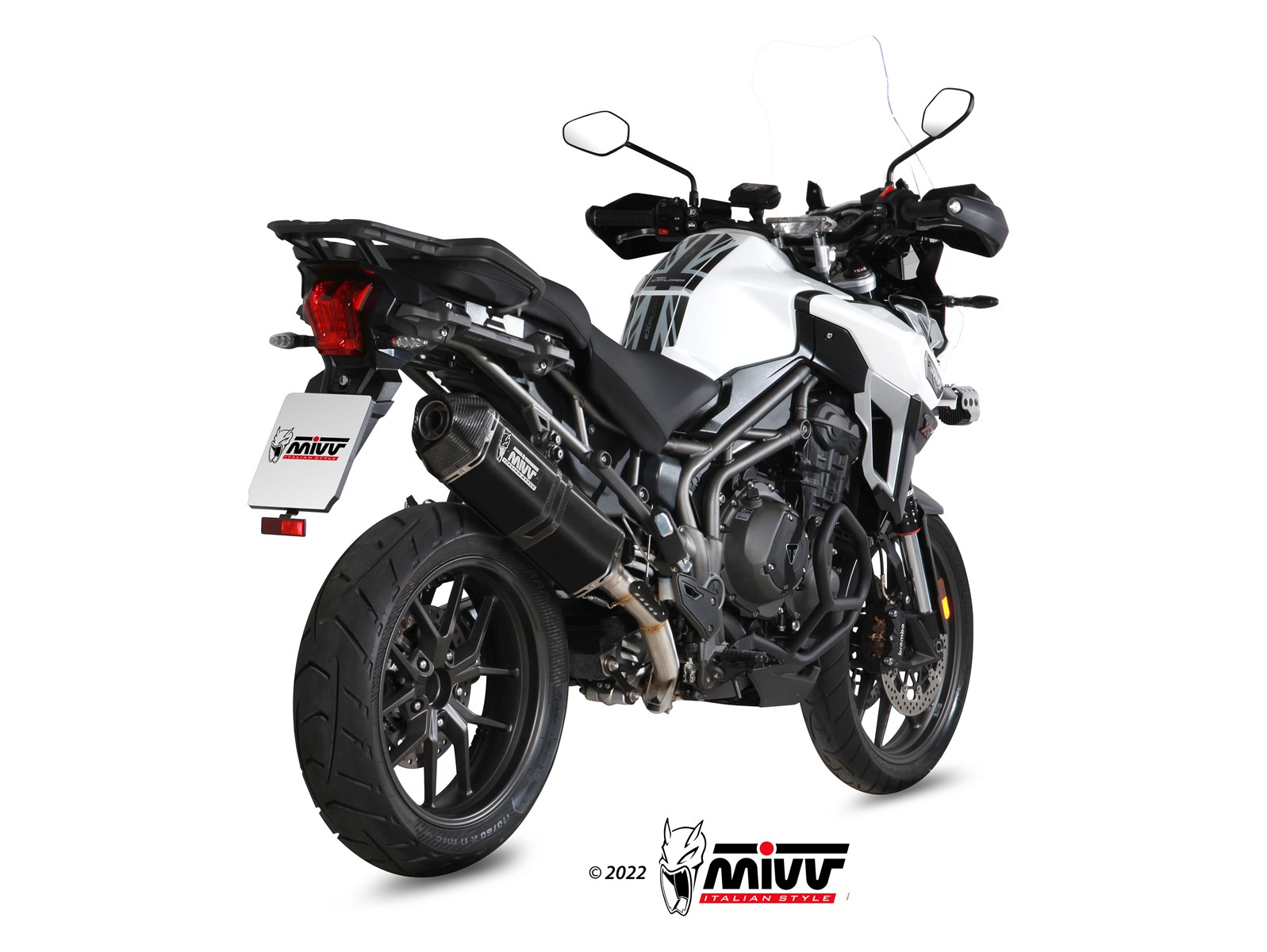 MIVV Speed Edge Slip On uitlaat Triumph Tiger 1200 (2018-2021) BI-1127053001 2