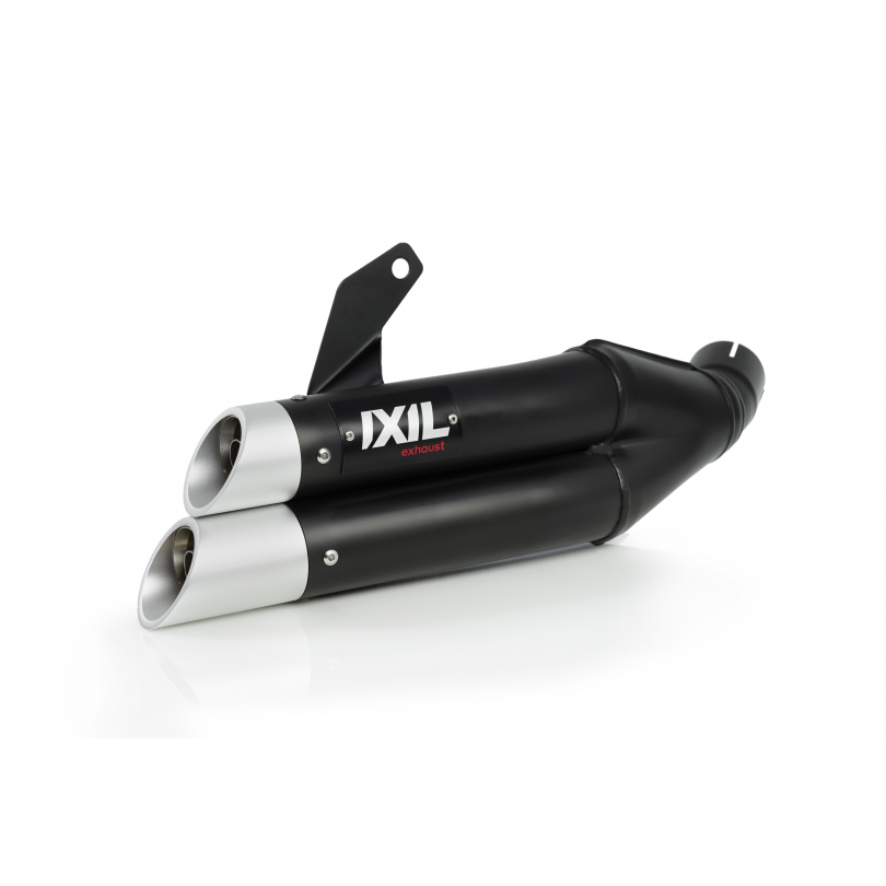 Ixil Dual Hyperflow compleet uitlaatsysteem Yamaha MT07 / Tracer 7 / XSR700 (2020-) BI-1111381