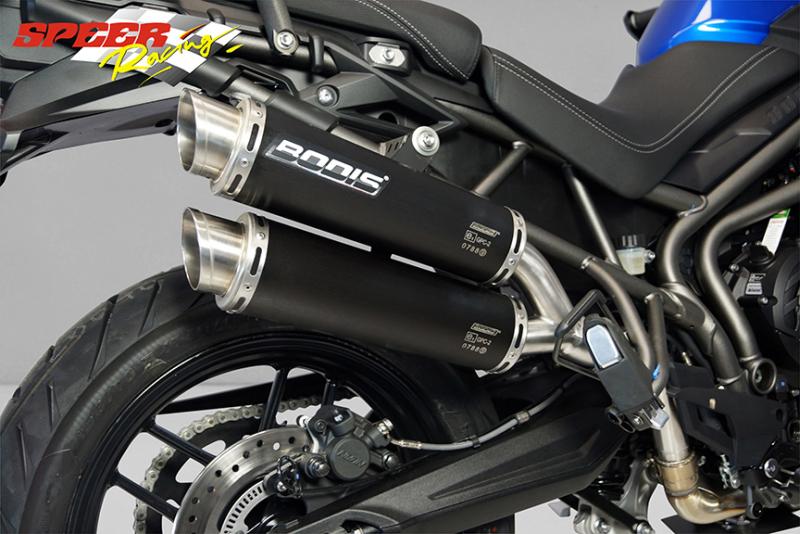 Bodis uitlaat Triumph Tiger 800 2015-2016 GPC-X2